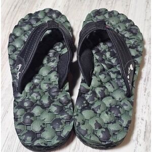 Rainbow Sandals Mens Flip Flops M9 Camo Bubble Sole Thong Sandals